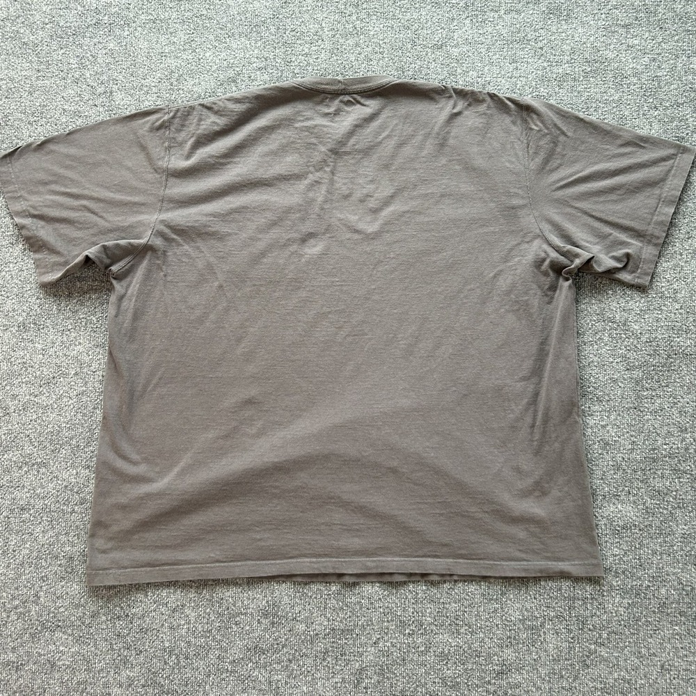 Carhartt Shirt Mens 4XL Grey Original Fit Heavyweight Cotton Pocket‎ T-shirt Big - Picture 2 of 8